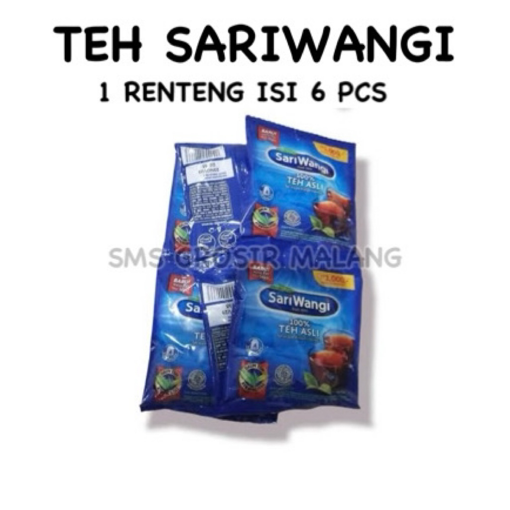 

TEH SARIWANGI / SARIWANGI RENTENG / TEH WANGI / TEH CELUP SARIWANGI