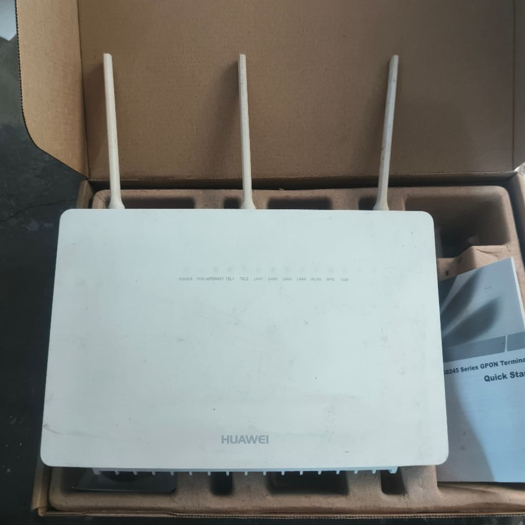 Modem Huawei HG8245U Gpon Ont Port Biru