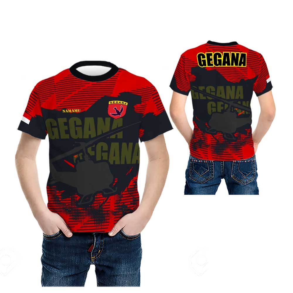 BRIMOB - 07 Jersey kaos anak BRIMOB fullprint Gratis Nama