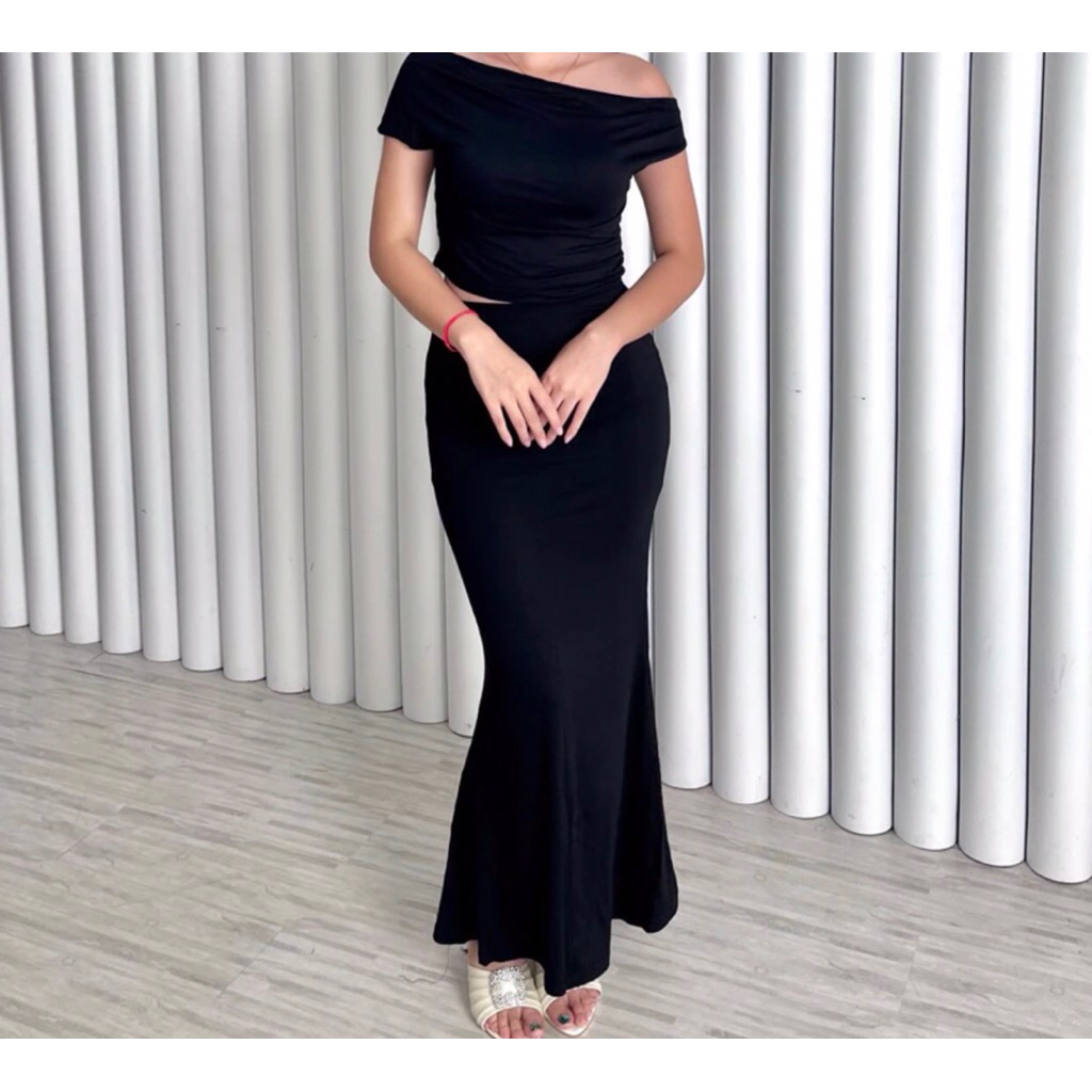 Yuka Rok mermaid // Rok wanita//rok model duyung wanita terbaru