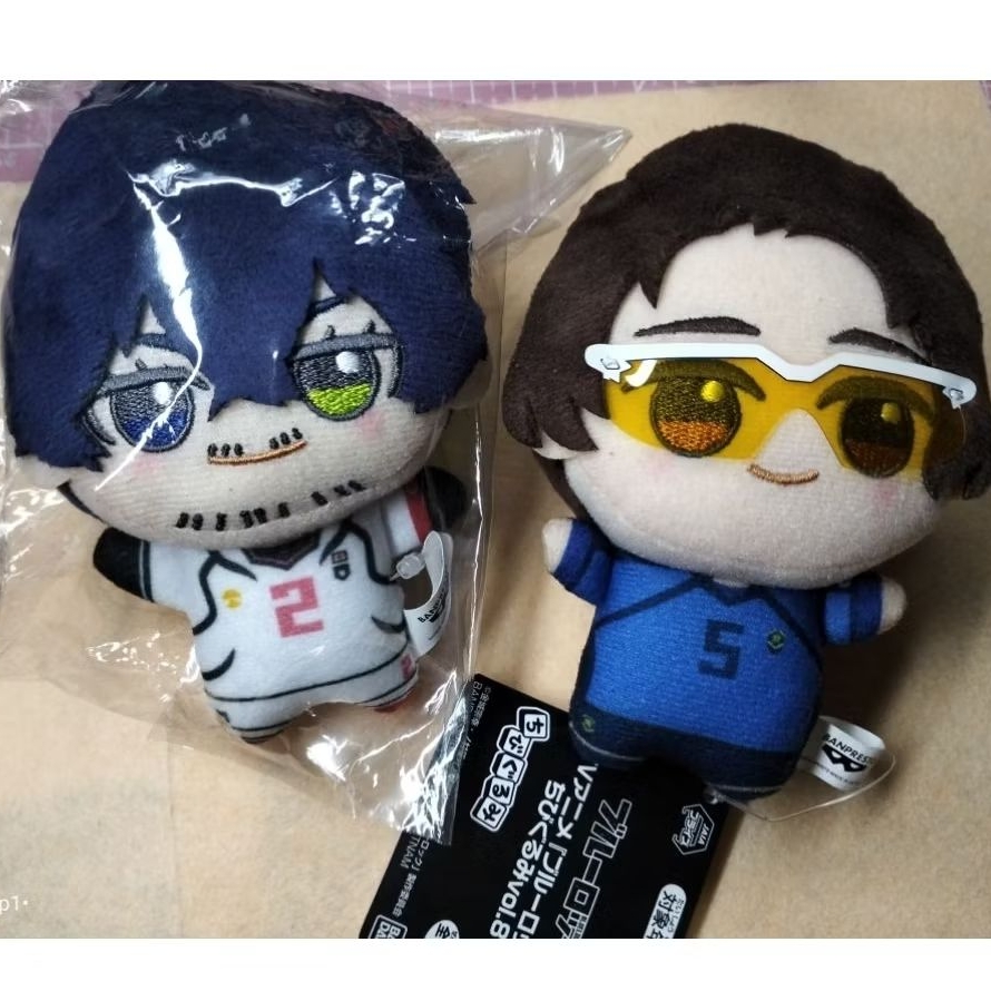 (Set dapat 2) Chibigurumi Aiku Oliver Yukimiya Kenyu Bluelock Bllk Chibi Doll