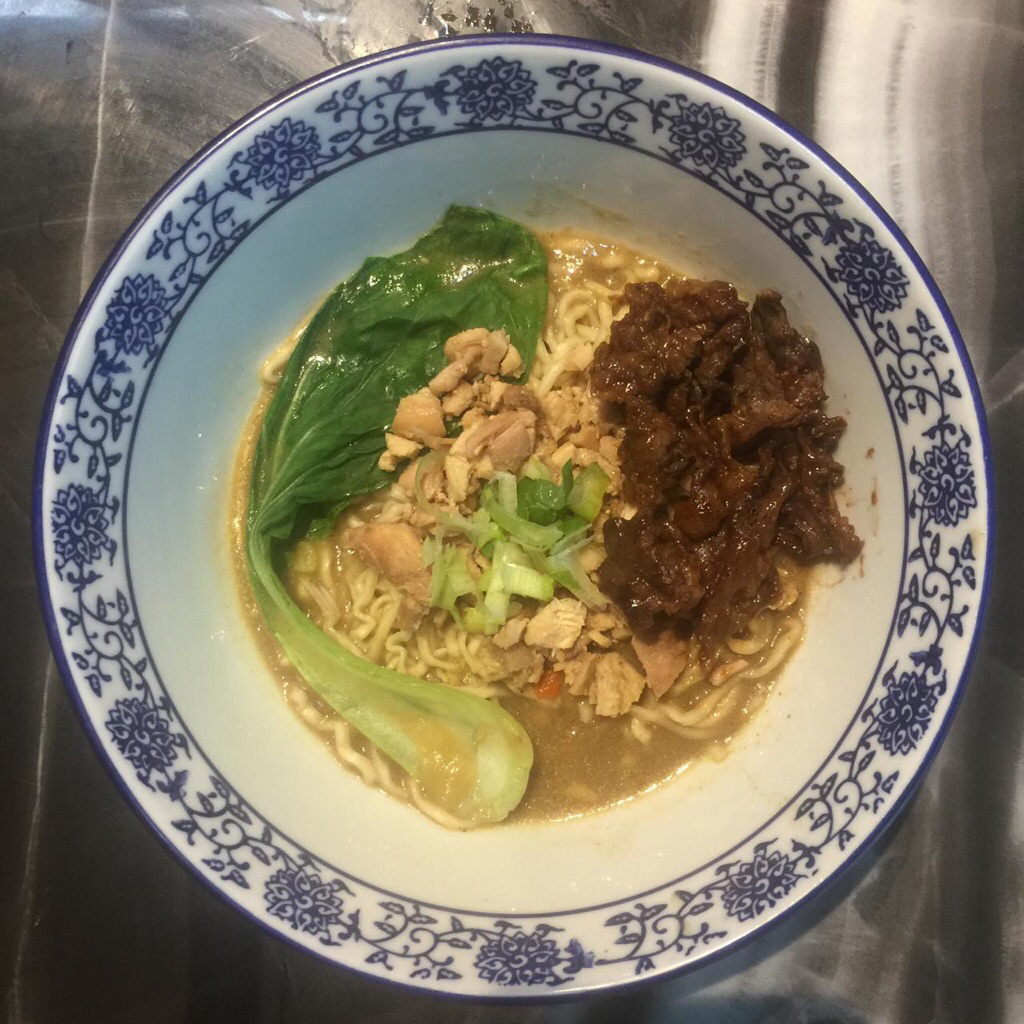 

Mie ayam Kare Frozenn