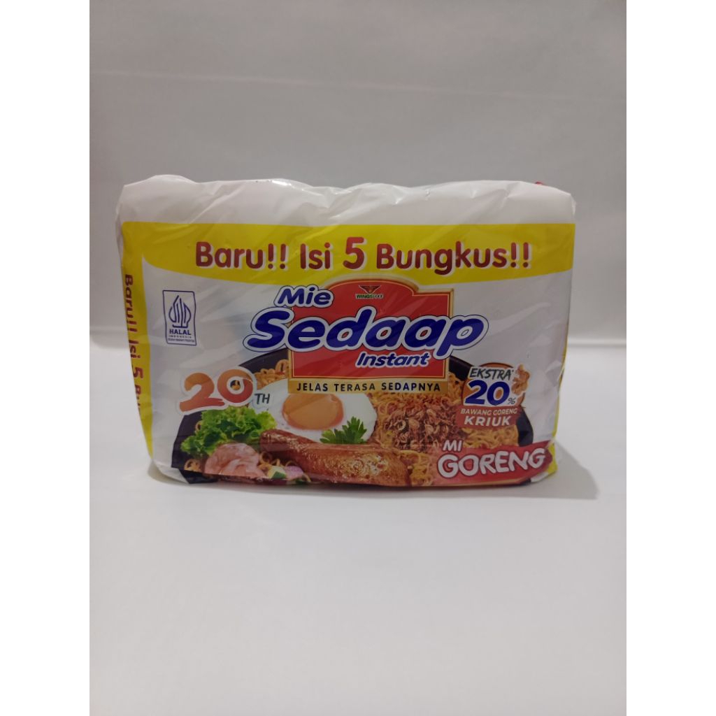 

Cahayadstore Sedaap Goreng Pck Isi 5