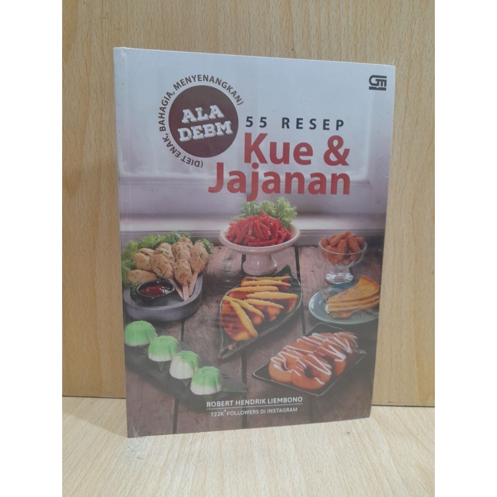 Buku resep & memasak ( Diet).55 RESEP KUE & JAJANAN.ALA DEBM.