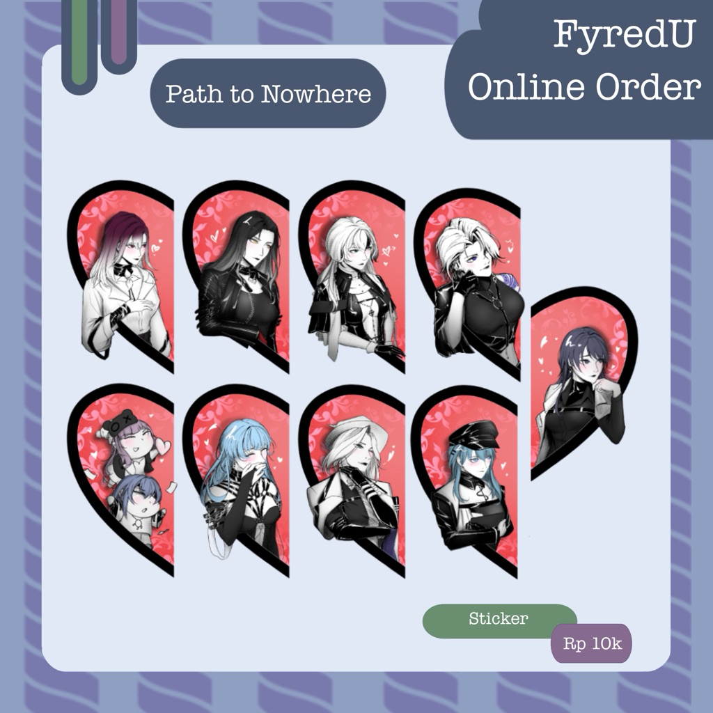 

!!Sticker!! Ships, Path to Nowhere -FyredU-