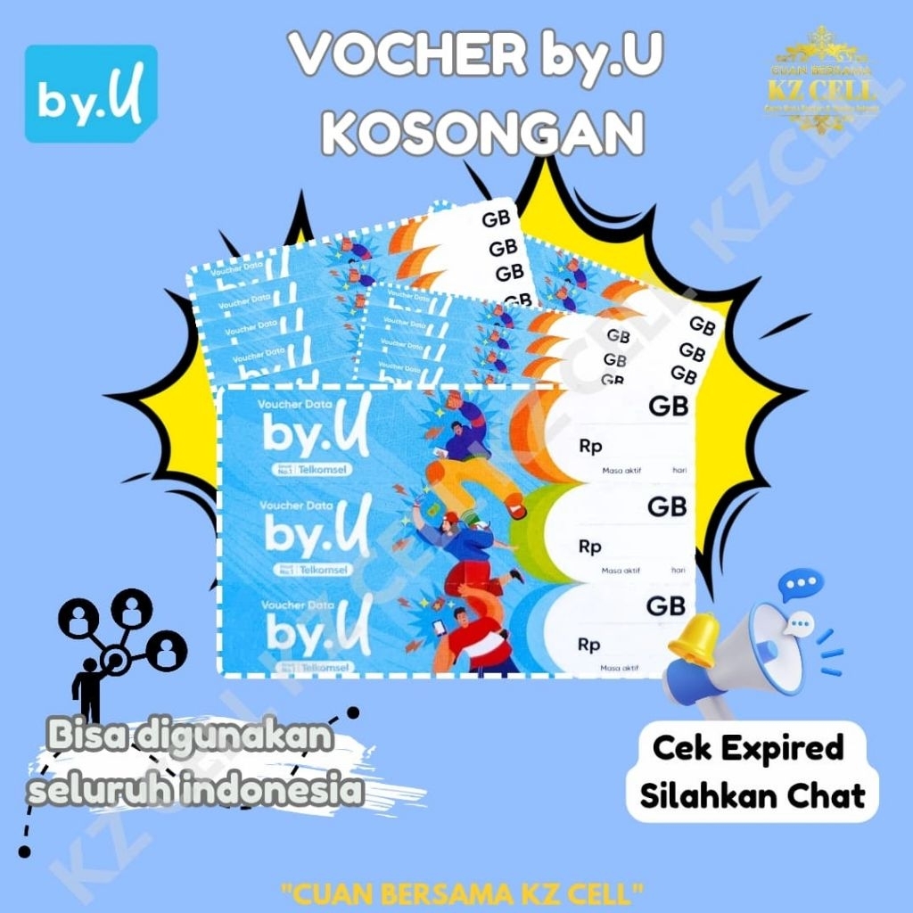 Voucher ByU Kosongan