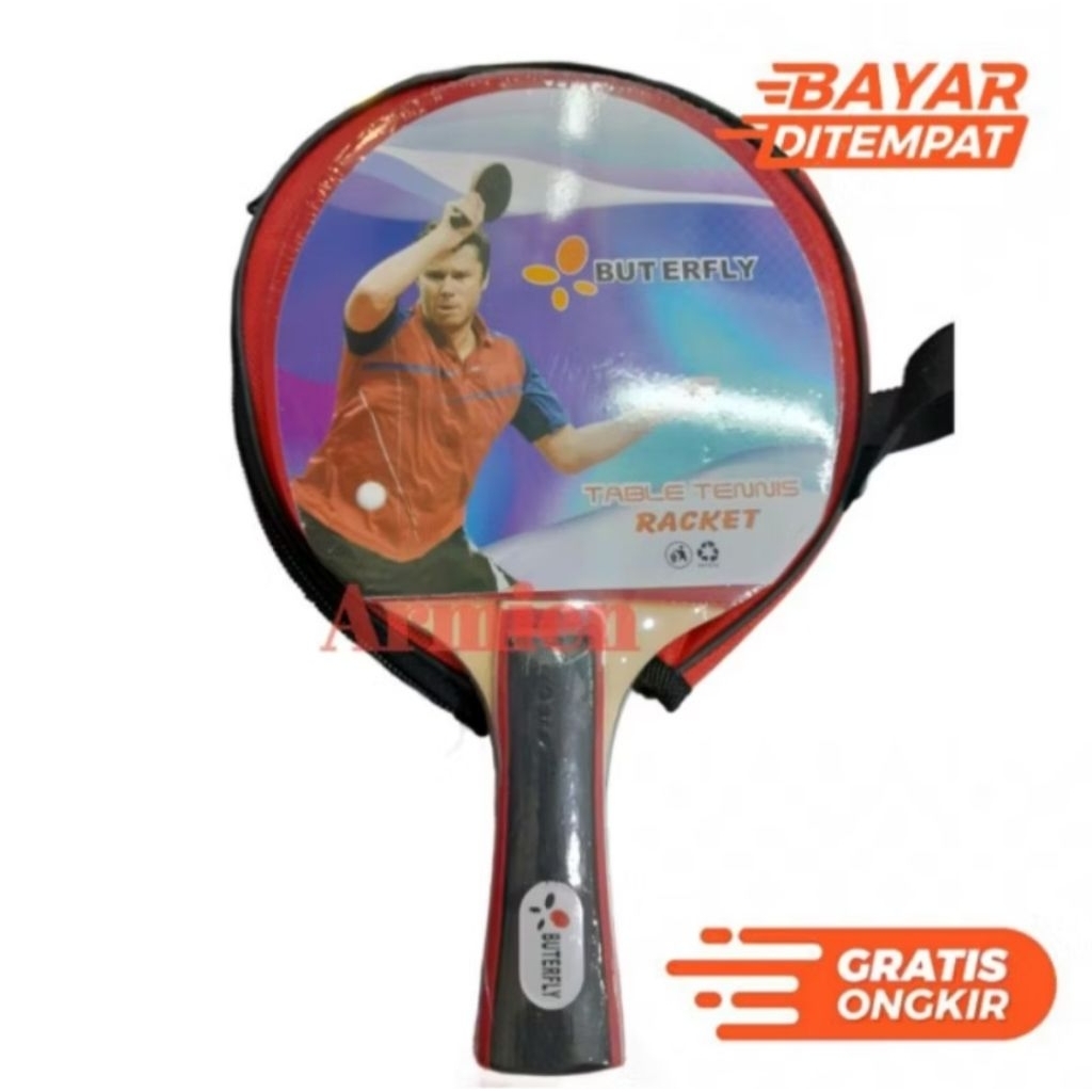 BET PINGPONG BUTTERFLY COVER 3/4 / BET TENIS MEJA BUTTERFLY