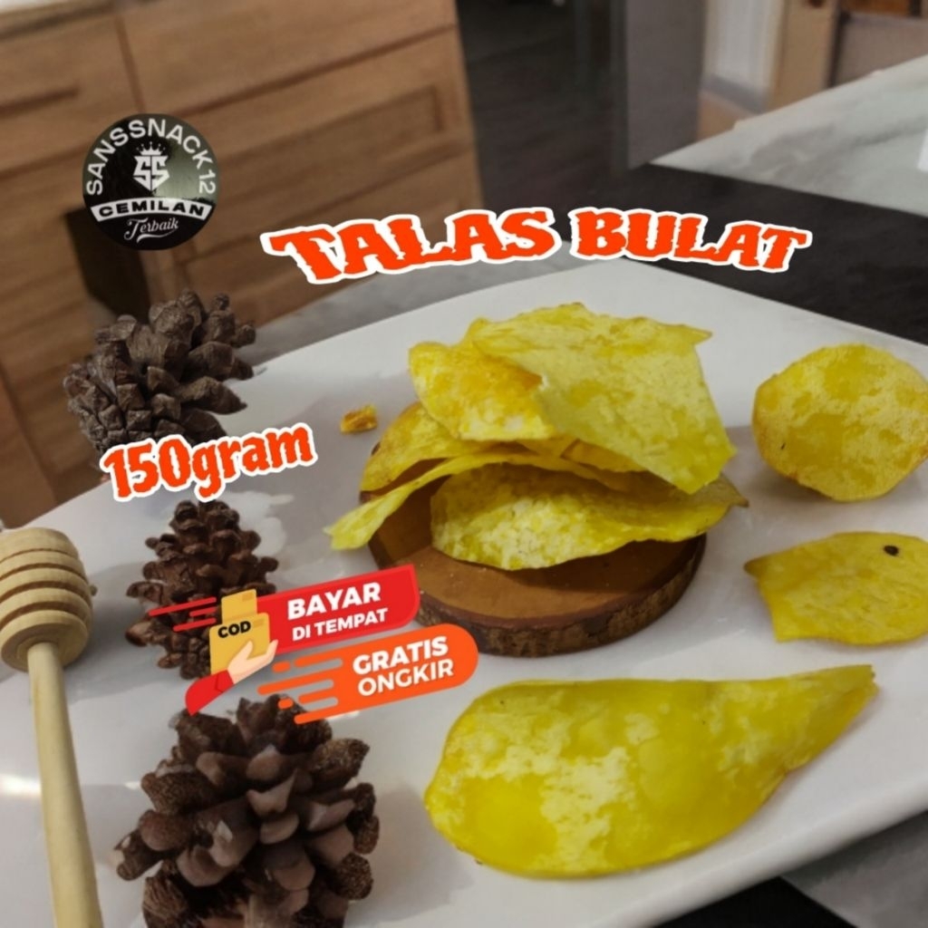 

Keripik Talas Bulat / Kripik Talas