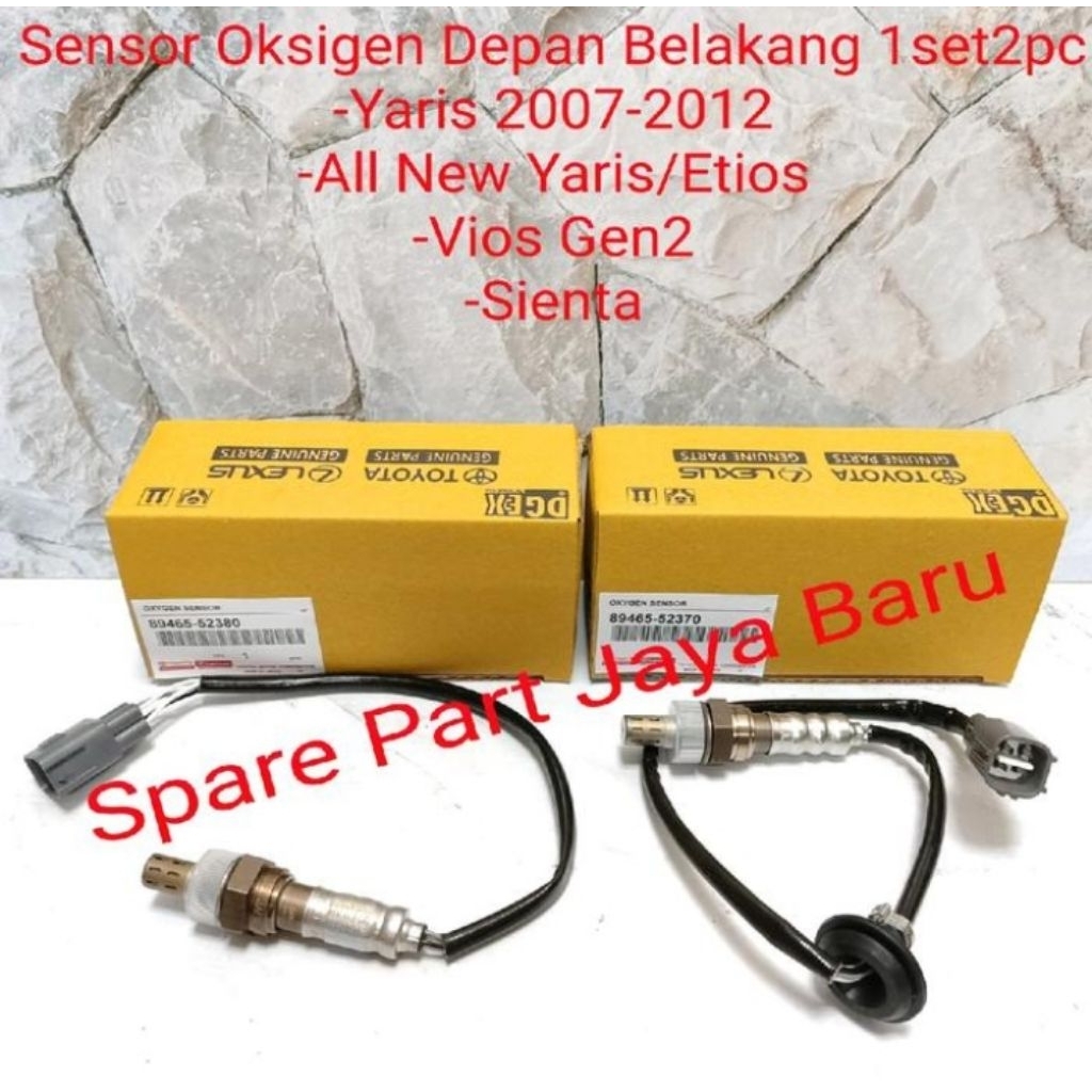 Sensor Oksigen O2 Oxygen Depan Belakang Toyota Etios liva Original