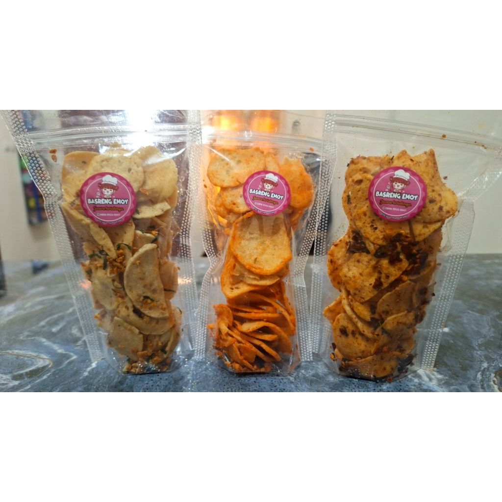 

basreng iris tipis daun jeruk rasa ORIGINAL ukr 75gr