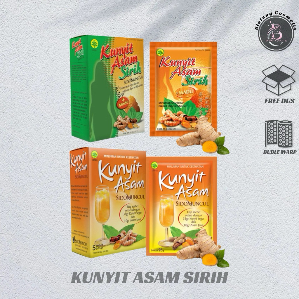 

SidoMuncul Kunyit Asam 1 Pack 5 Sachet 25 gram
