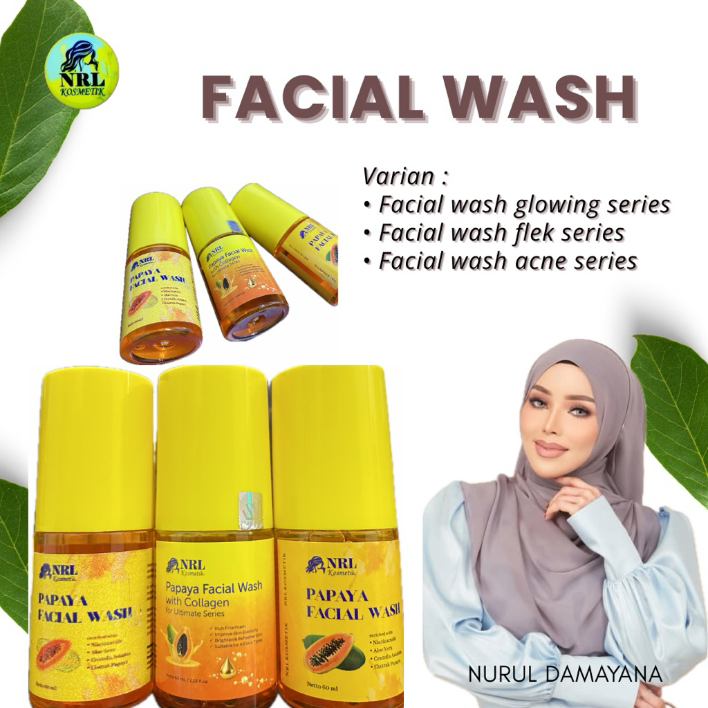 NRL SABUN ECER GLOWING FLEK ACNE NRL KOSMETIK PEMBERSIH WAJAH