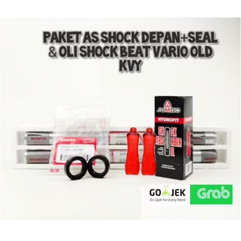 PAKET AS SHOCK DEPAN BEAT VARIO OLD SCOOPY SPACY KARBU (( AS SHOCK+SIL SHOCK+OLI SHOCK))