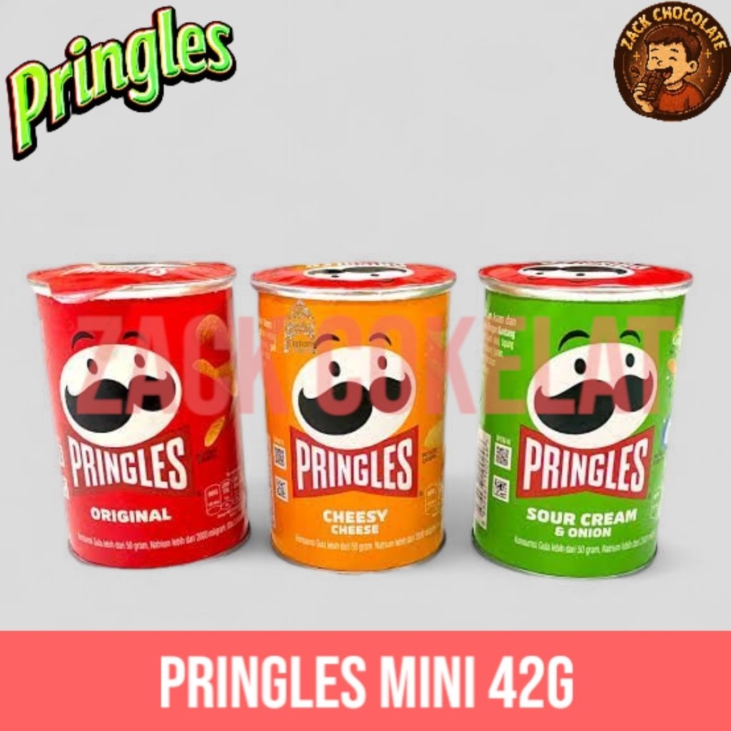 

Pringles Mini 1 Karton (12 pcs) – Snack Kentang Renyah Original & Varian Lain