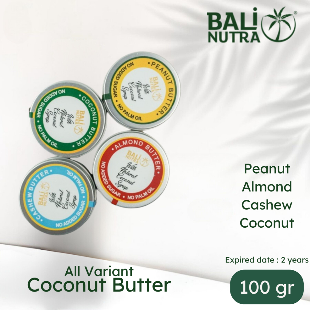 

BALI NUTRA Coconut Butter Organic 100gr - Mentega Kelapa All Varian