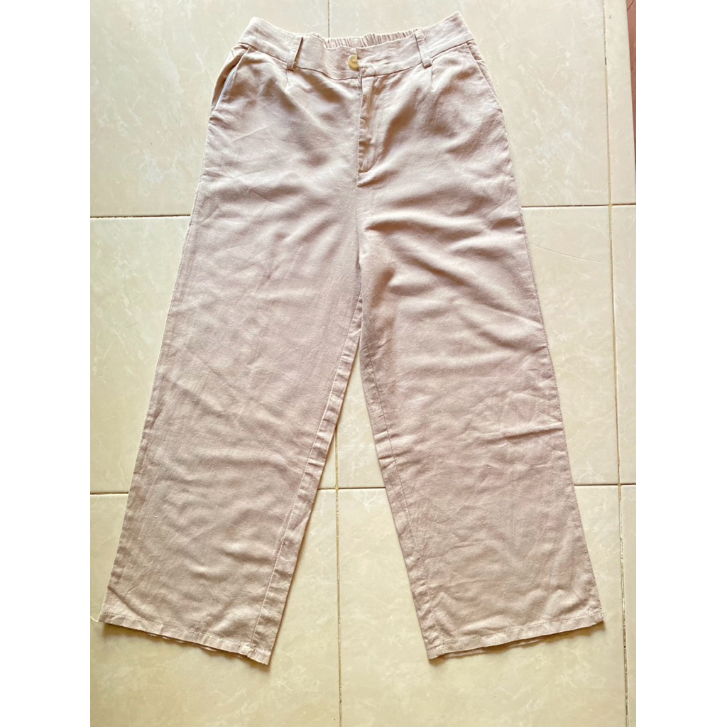 kulot linen ivory || preloved