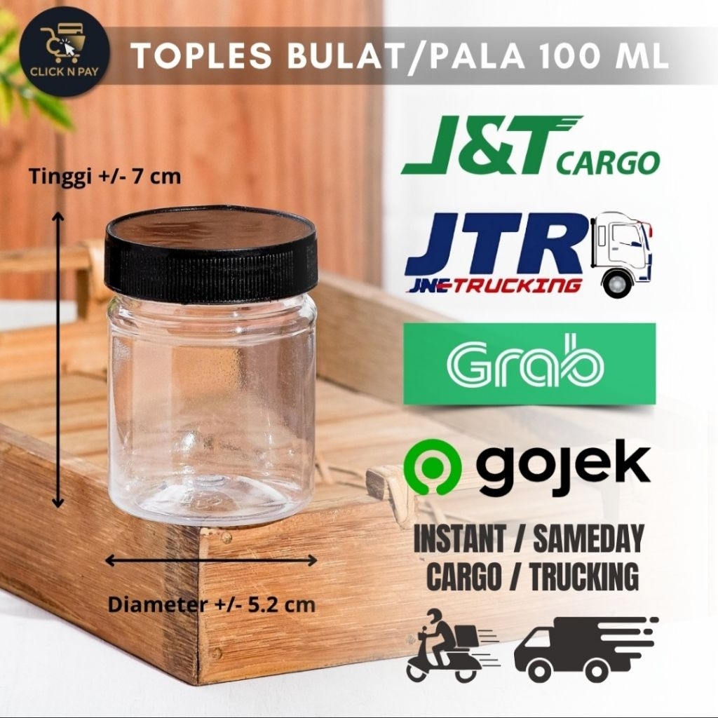 INSTANT SAMEDAY TOPLES PALA 100ML/ TOPLES SAMBAL/ TOPLES BUMBU 100ML/ TOPLES OBAT 100ML