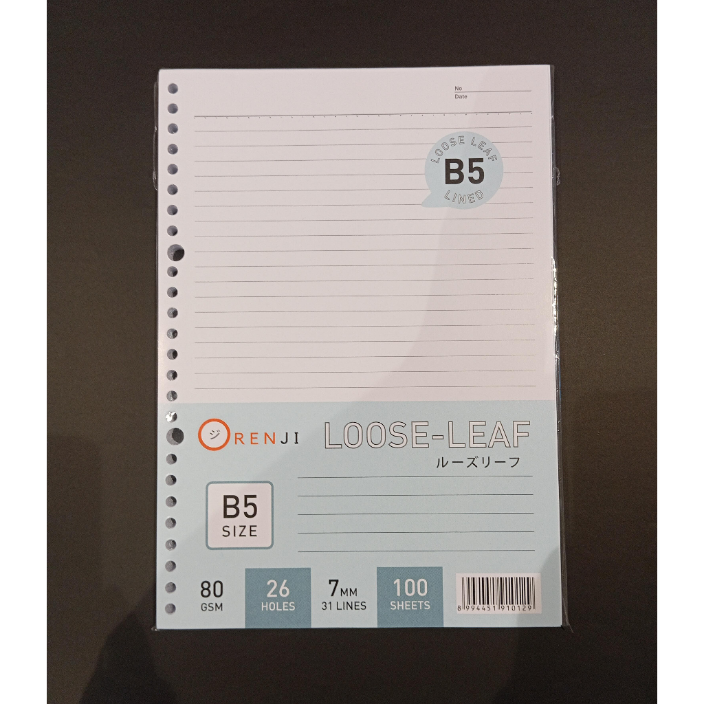 

Gramedia Yogya - Orenji Loose Leaf B5 100 Lembar Garis / Kurnia Agung