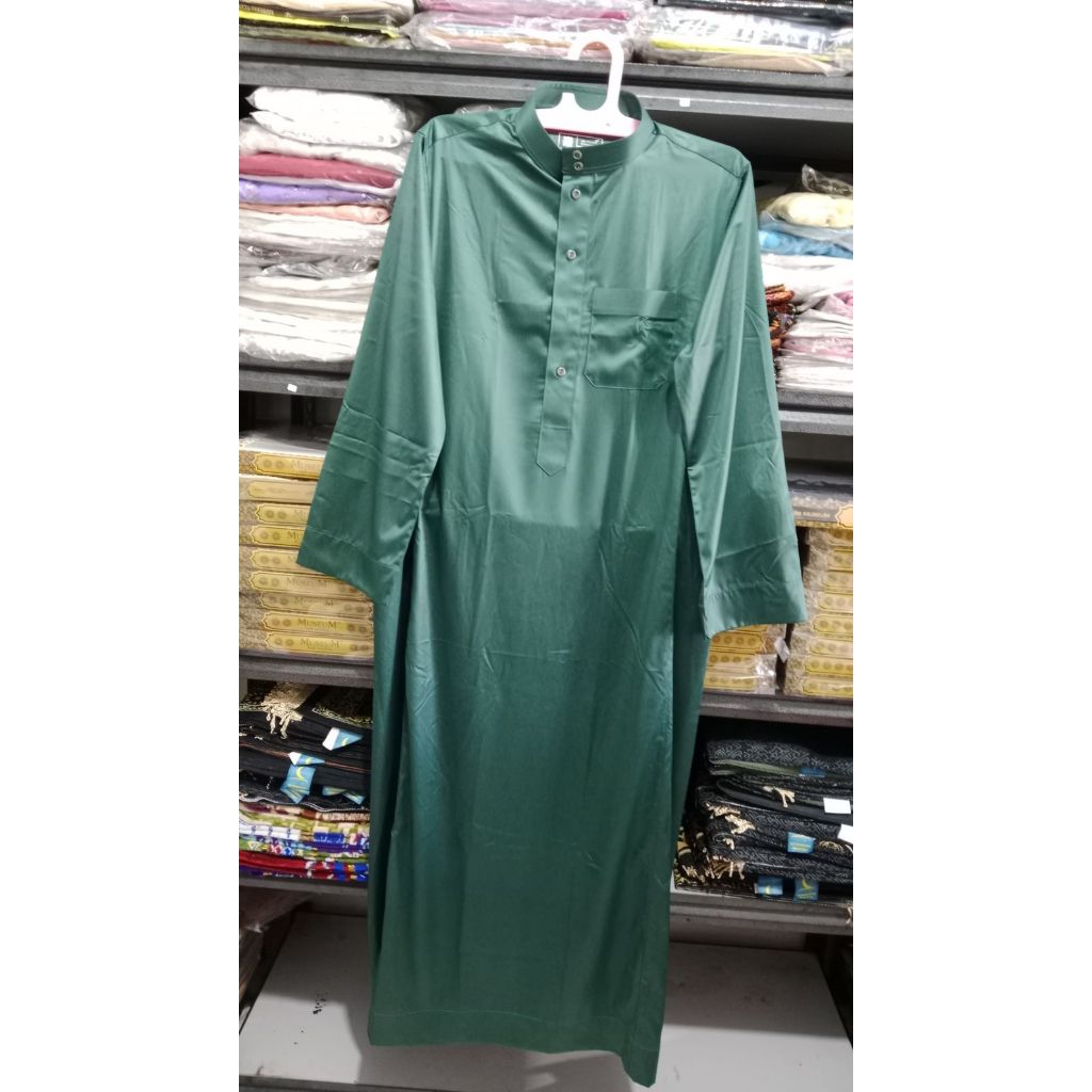 Gamis Pria Al Haramain Hijau