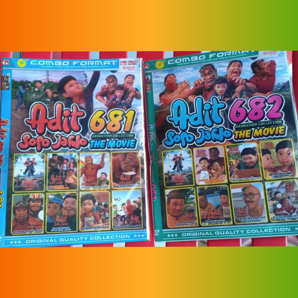 KASET  DVD FILEM ANAK ADIT SOPO JARWO EPISODE 681,682