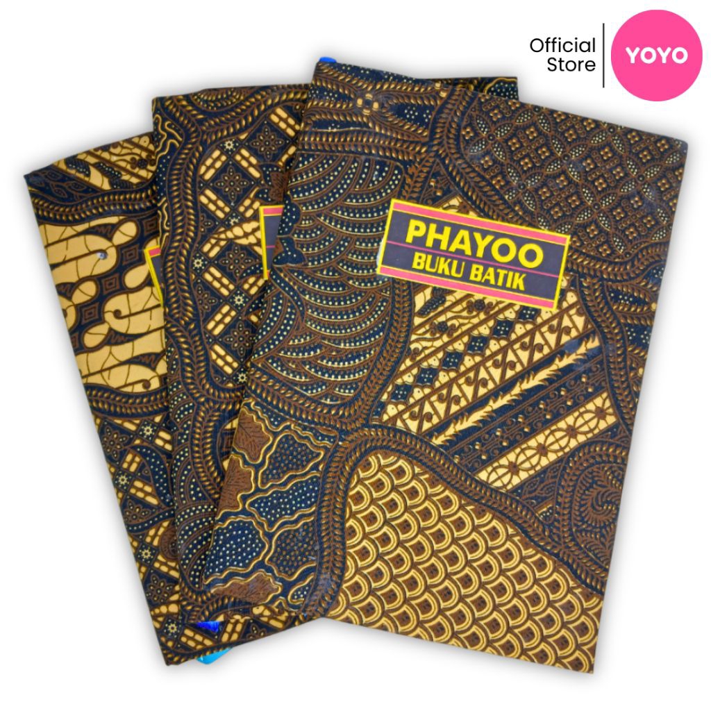 

YOYO Notebook Aesthetic AGENDA BATIK JILID 50 Lembar Buku Tulis Alat Tulis Sekolah