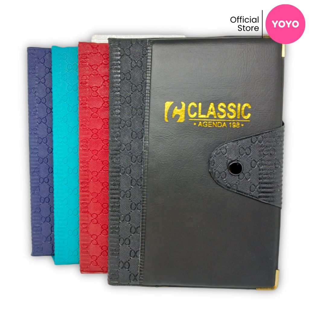 

YOYO Notebook Aesthetic Buku Agenda CLASSIC 100 Lembar Buku Tulis Alat Tulis Kantor