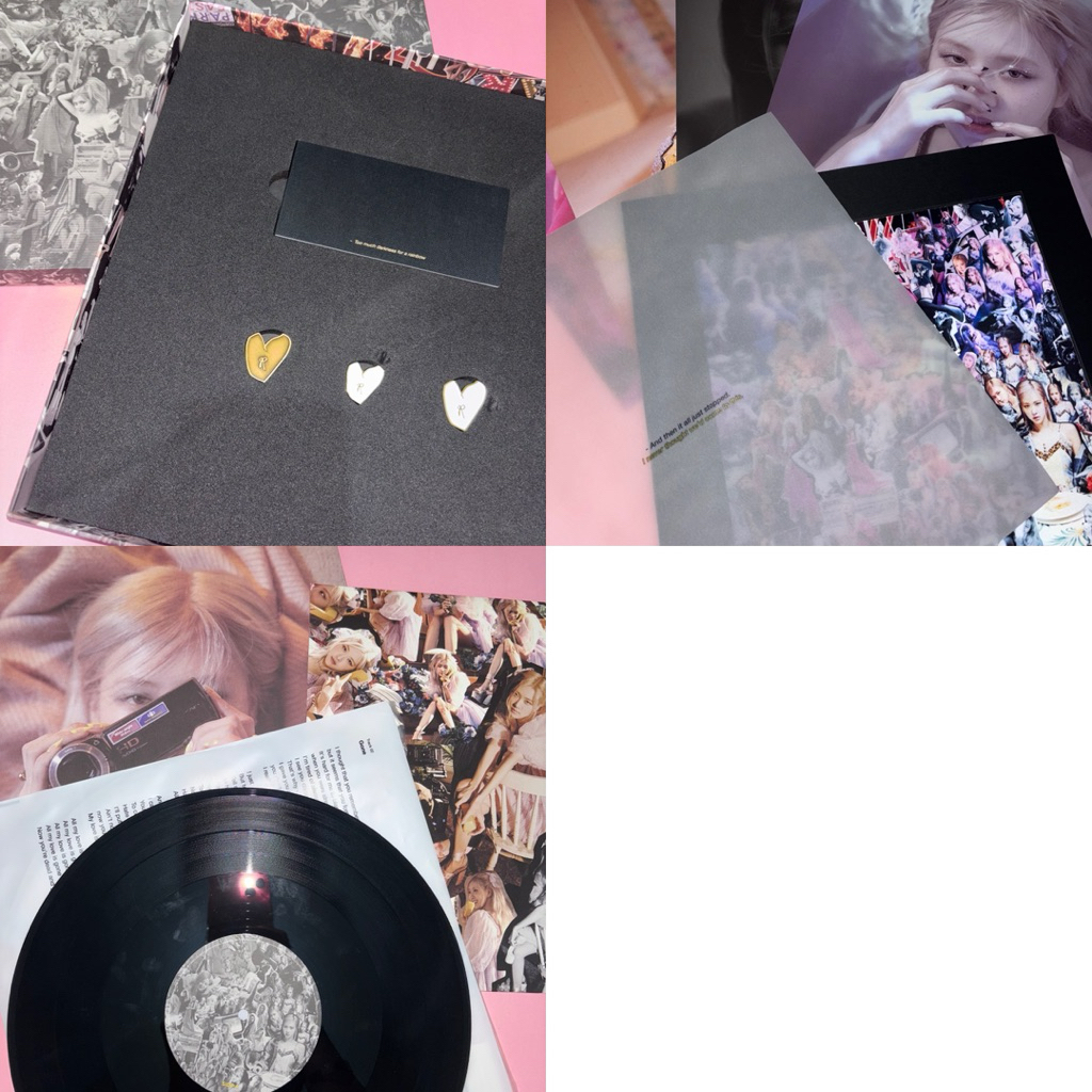 BLACKPINK ROSE / ROSE R VINYL LP FIRST SINGLE ALBUM VOL. 1 OFFICIAL