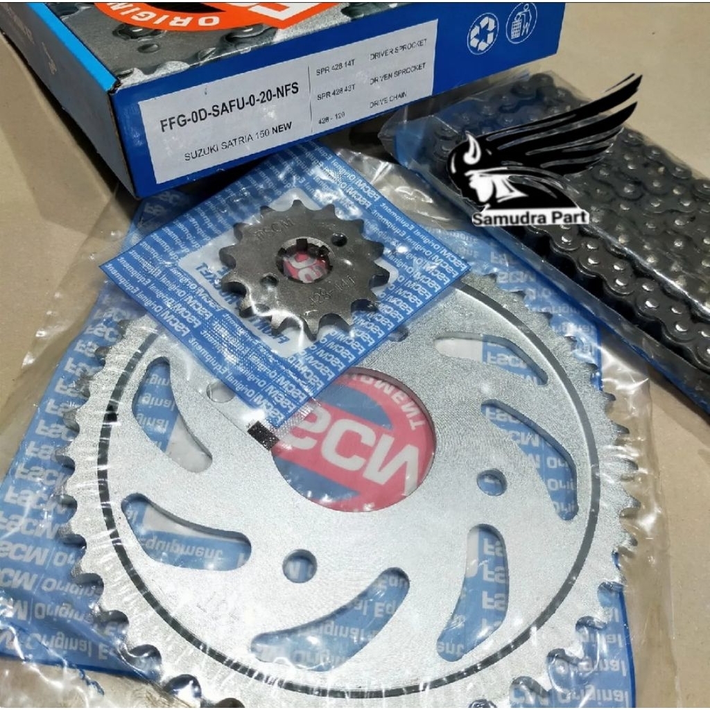 Gear set Satria Fu Gir set Satria 150 new Original FSCM