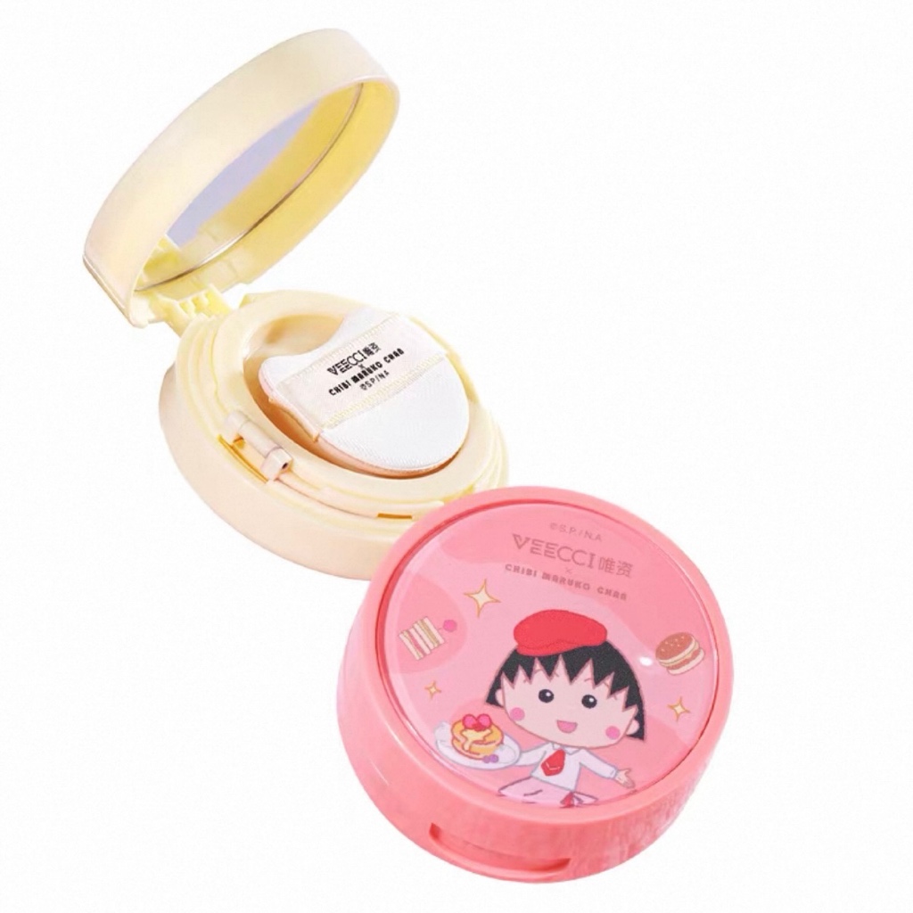 VEECCI X Chibi Maruko-chan Pat Pat Cushion Blush