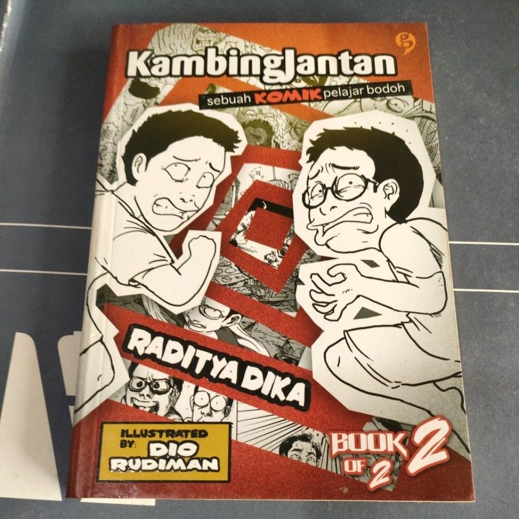 Komik Kambing Jantan book 2 oleh Raditya Dika