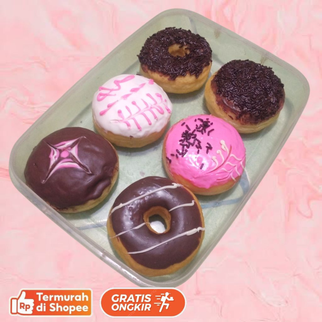 

Donat Sz reguler isi 6 perbox
