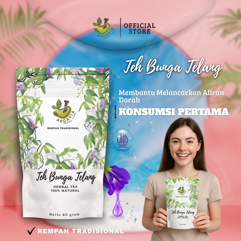 

Telang Herbal Tea | Teh Cantik Alami – Cocok untuk Kesehatan & Minuman Kekinian