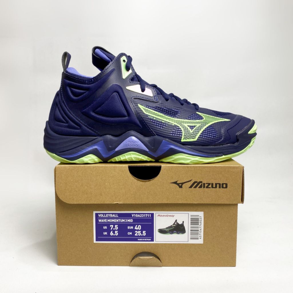 MIZUNO WAVE MOMENTUM 3 MID ORIGINAL BNIB