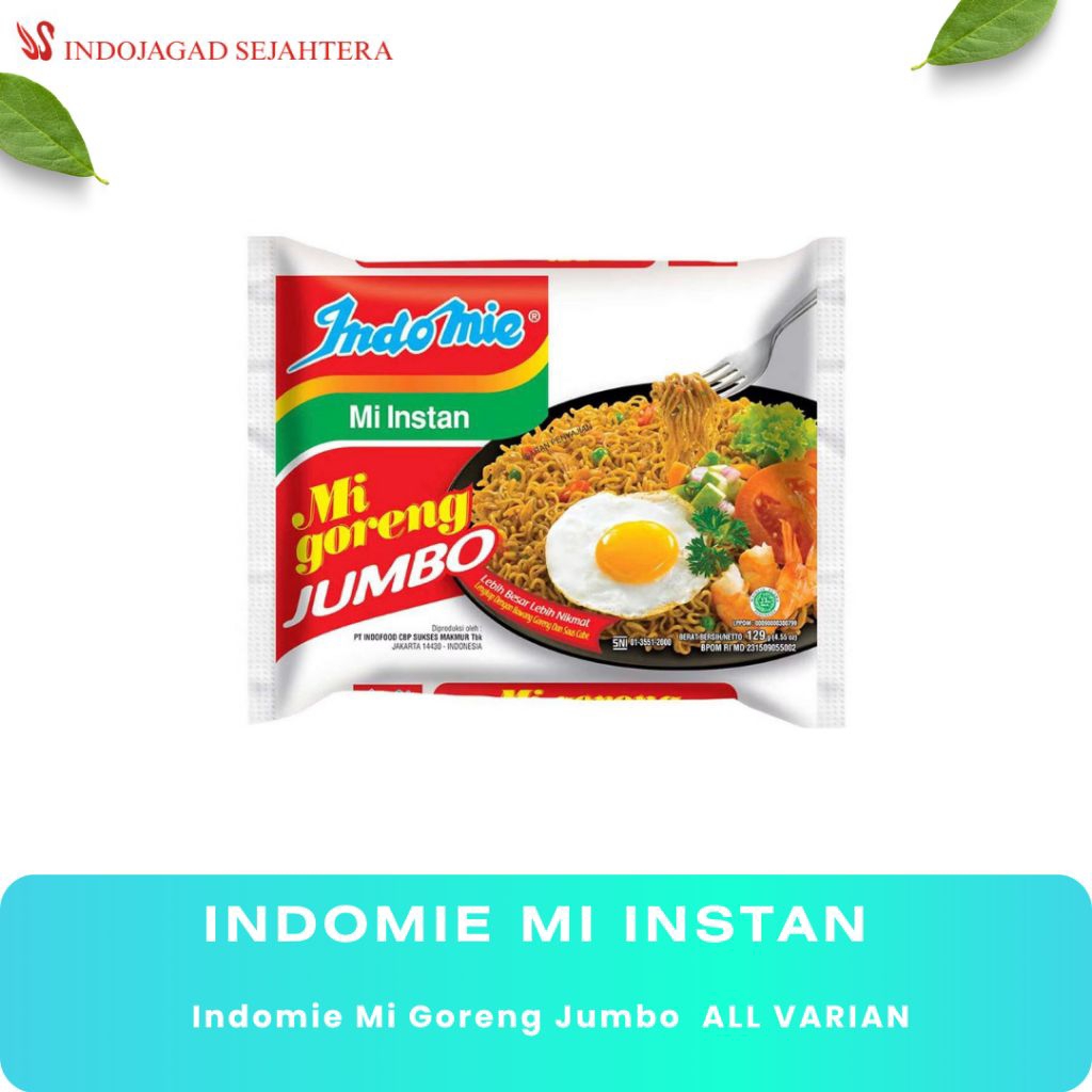 

Indomie Mi Goreng JUMBO rasa | ORI