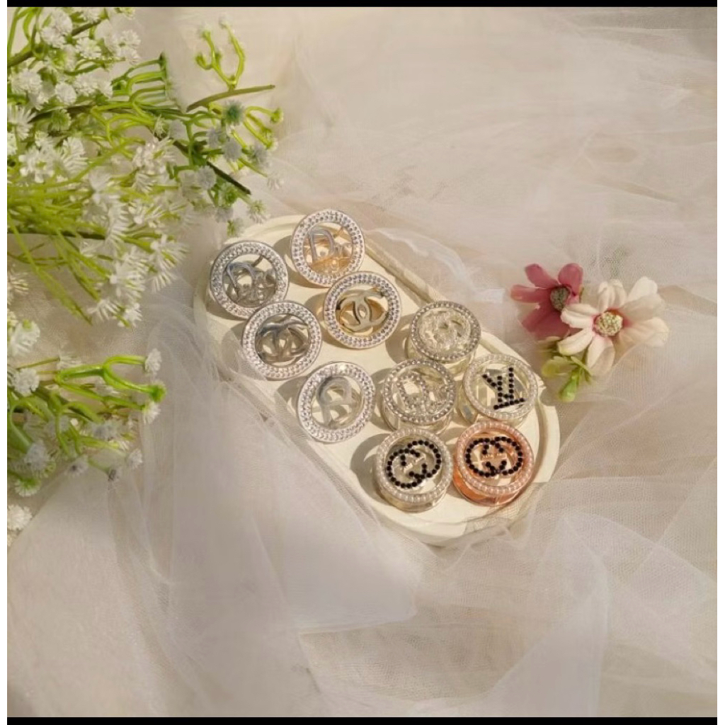 ring hijab branded/ring hijab cantik/ring hijab mewah/ring hijab