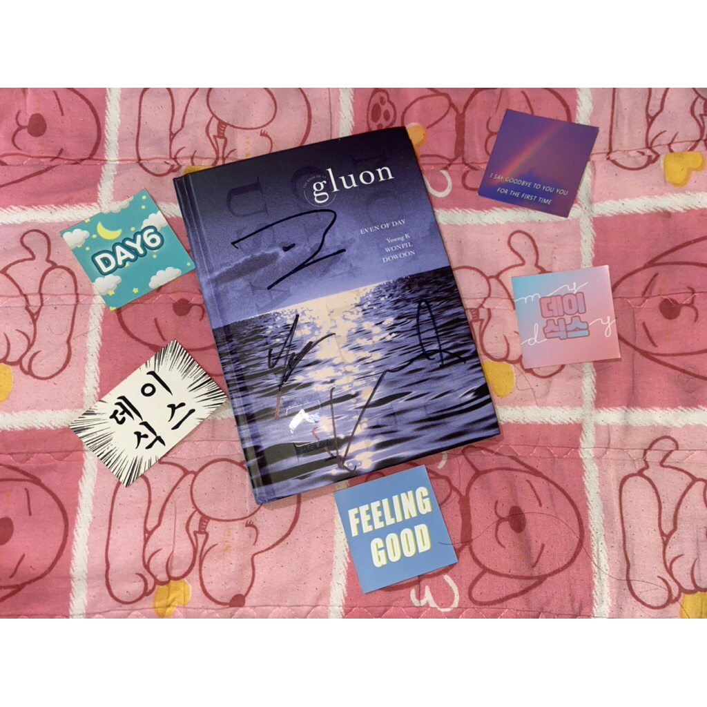 DAY6 Event Of Day Gluon Album signed [read description]