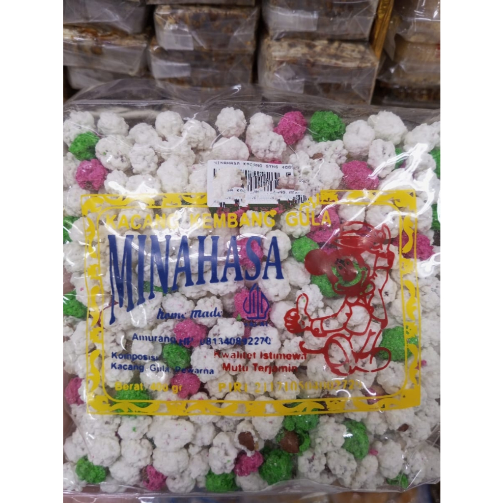 

Kacang Kembang Gula Minahasa 400gr