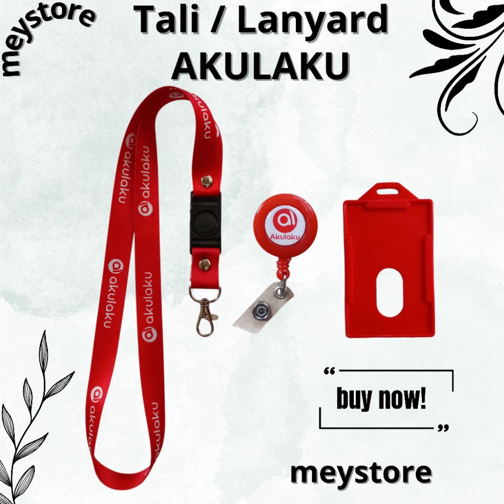 

READY Tali Gantungan / Lanyard AKULAKU [STOCK MELIMPAH] Termurahhh Harga Grosir!