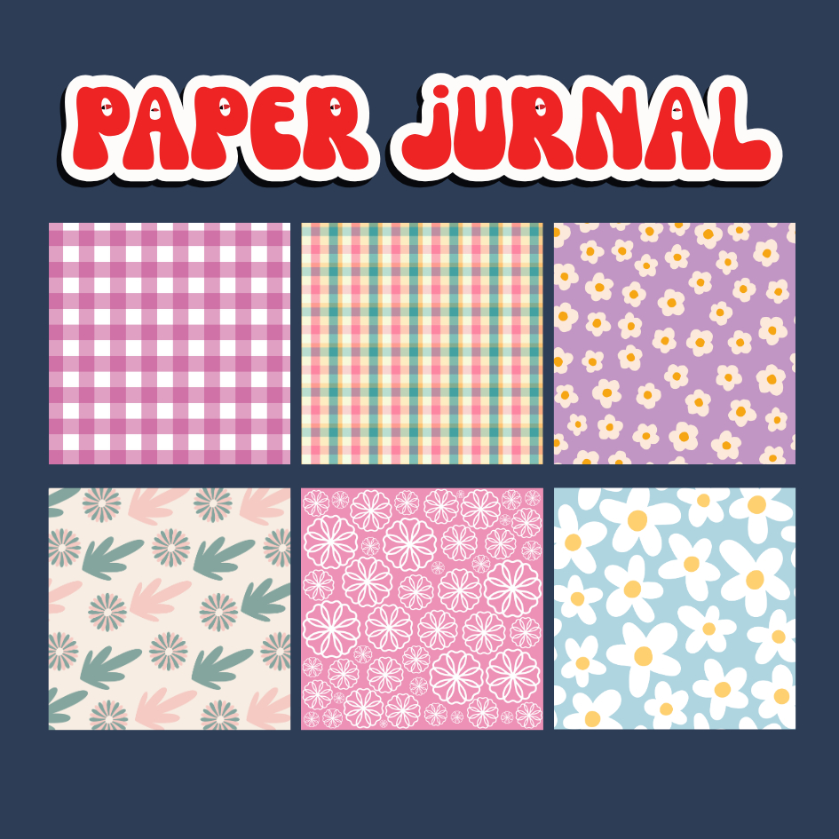 

[35 LEMBAR] GRID SERIES & PATTERN CUTE MEMO NOTE PAPER NOTEPAD LUCU ESTETIK | JOURNALLING