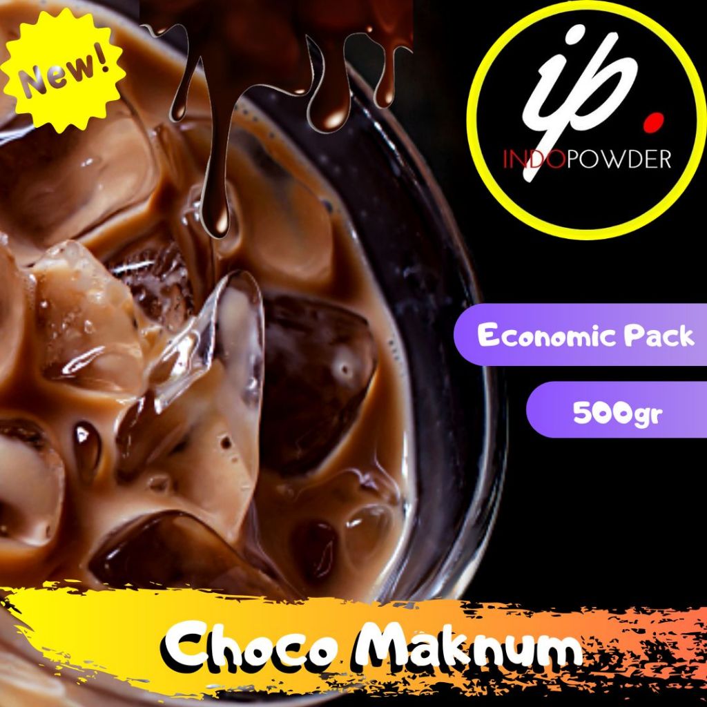 

IP Jakarta - Bubuk CHOCO MAKNUM 500gr untuk Café, Waralaba, Resto dan Usaha Minuman Kekinian