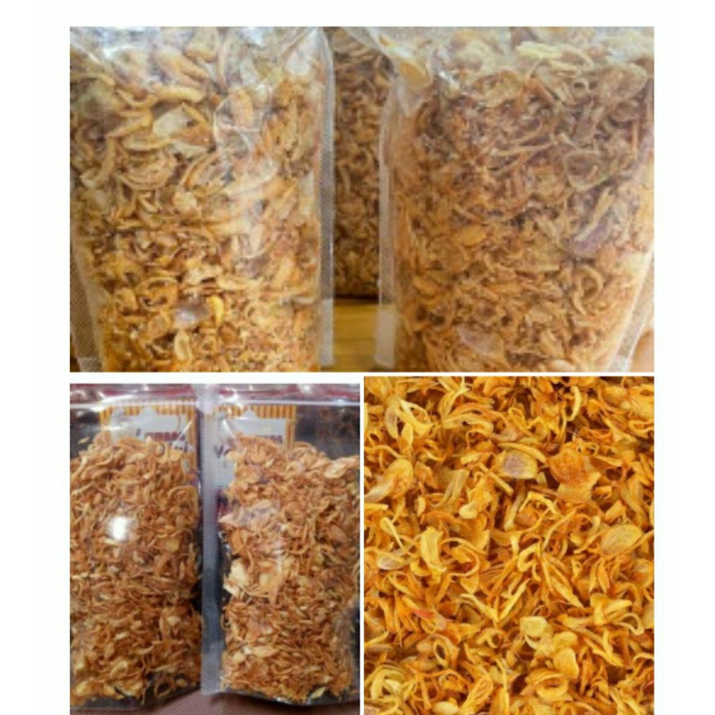 

bawang goreng bawang merah renyah & gurih 1kg bawang Brebes asli