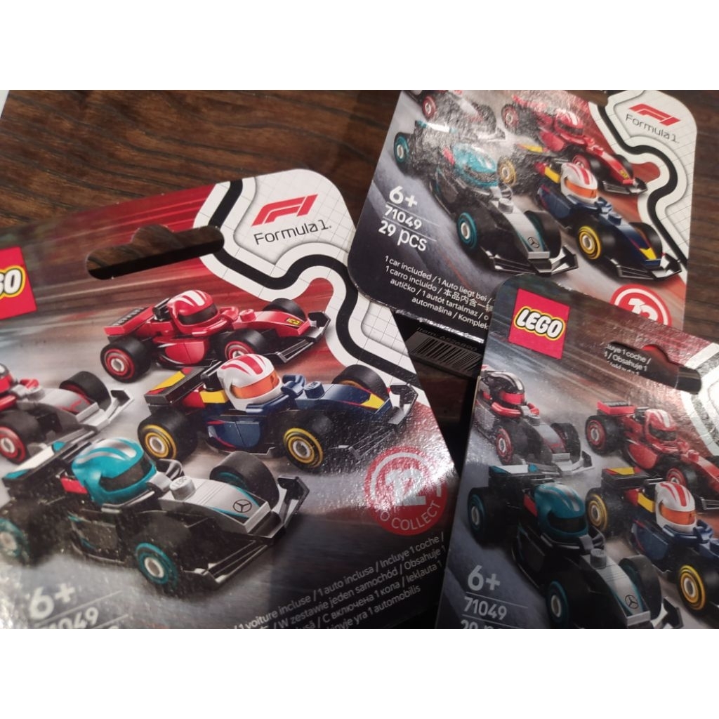 lego f1 minifigure random sealed