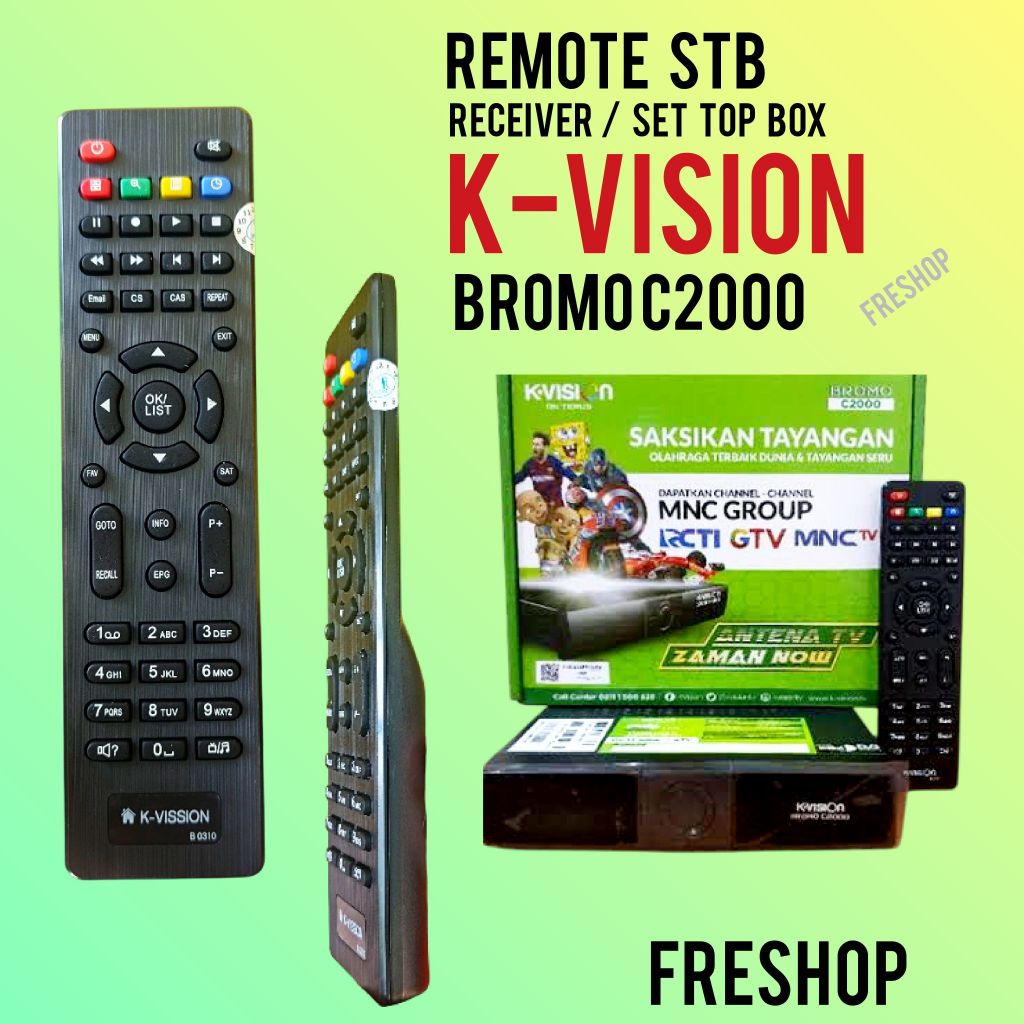 Remote B0310 K-VISION BROMO C2000 Remot receiver