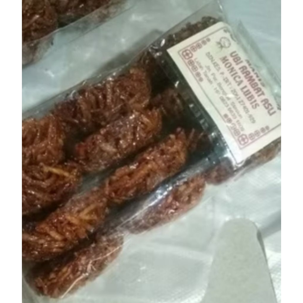 

Cakar ayam ubi rambat kering isi 12 pcs