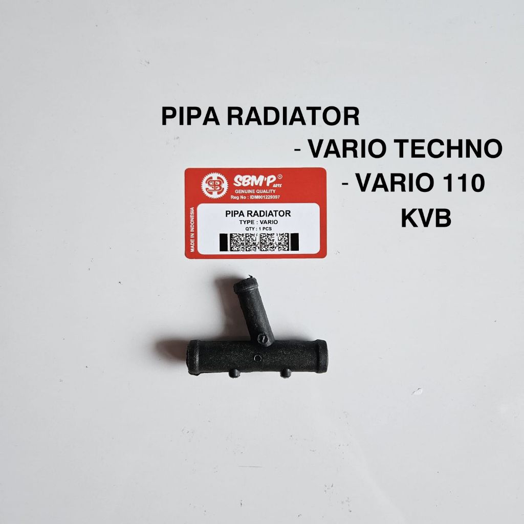 PIPA RADIATOR SELANG T JOINT RADIATOR VARIO KVB VARIO 110 VARIO TECHNO