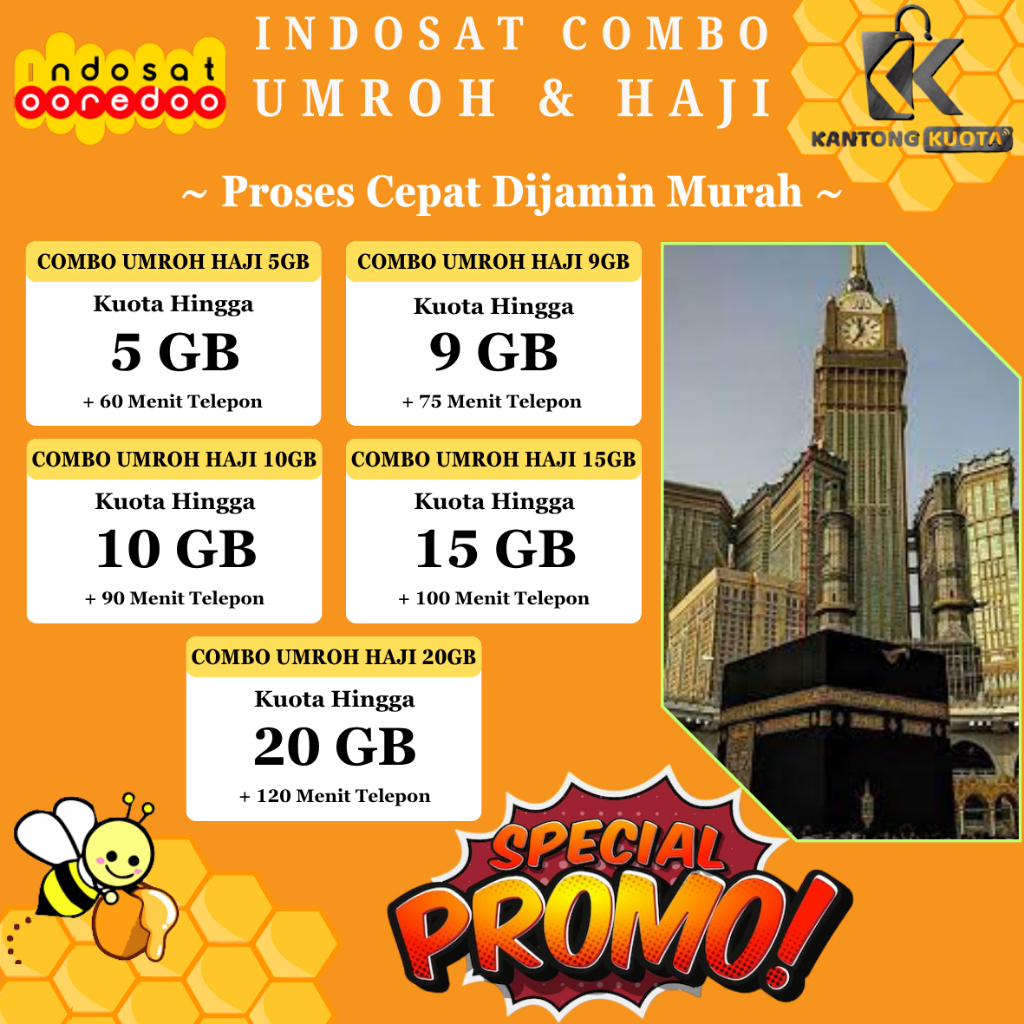 PROMO MURAH PAKET DATA INTERNET INDOSAT IM3 UMROH HAJI dan ROAMING INTERNASIONAL