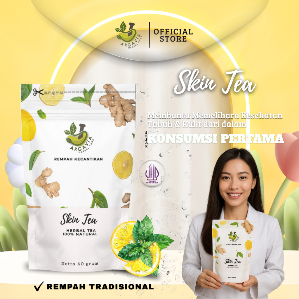 

Teh Skin Tea | Minuman Herbal Perawatan Kulit Wajah & Tubuh