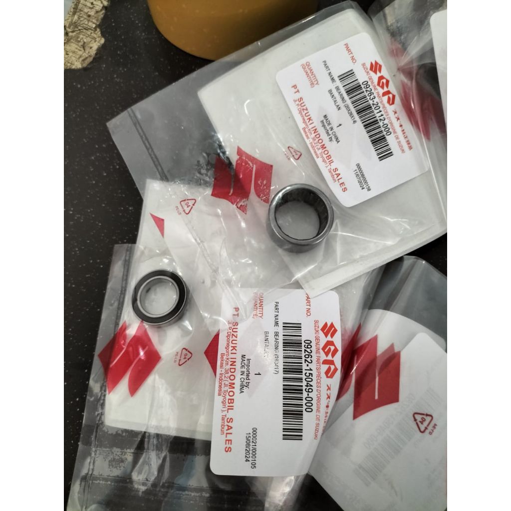 bearing laher pully+bearing laher bambu pully Suzuki nex 2 addres original SGP