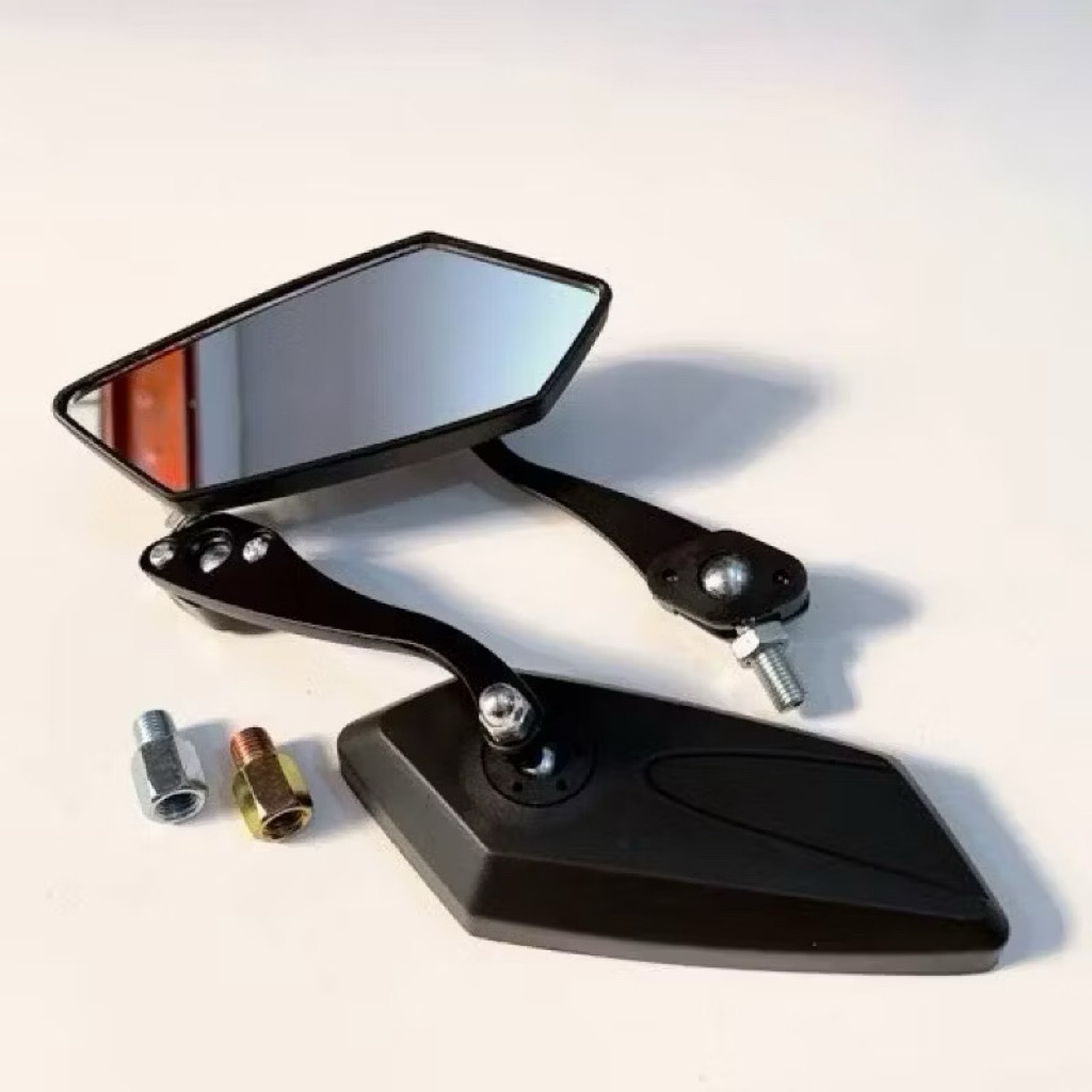 Spion Model Koso/kozo bisa lipat putar Spion Tanduk Tangkai Besi Vario 125 - 150  Beat Nmax Aerox Vi