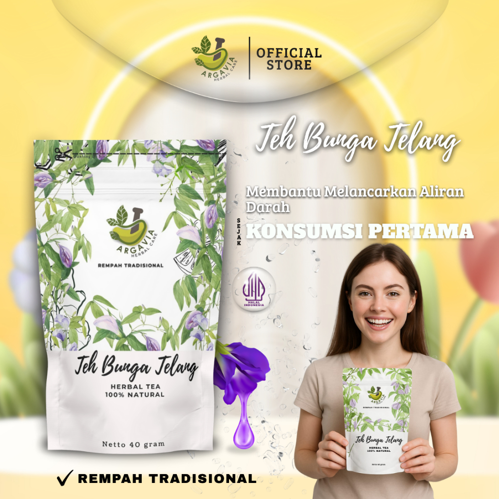 

Teh Bunga Telang Ungu Alami | Aman untuk Diet & Anti Stress